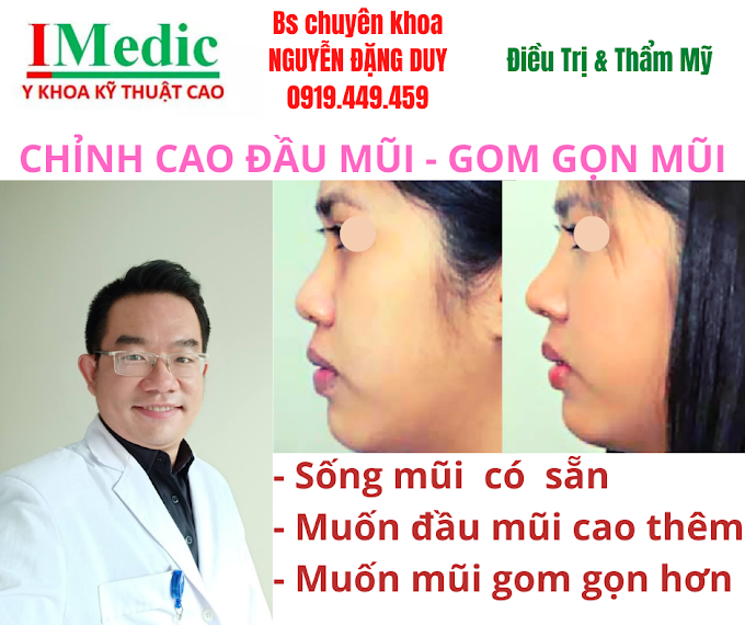 Sửa Mũi Nâng Mũi Cà Mau An Toàn Chuẩn Y Khoa